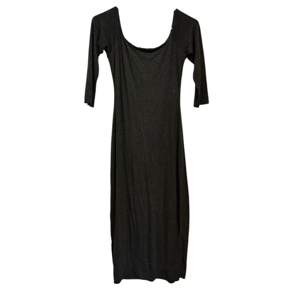 Bailey 44 Charcoal Long Sleeve Dress medium
